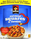 boîte Oatmeal Squares 2013