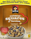 boîte Oatmeal Squares: Maple & Brown Sugar Flavour 2013