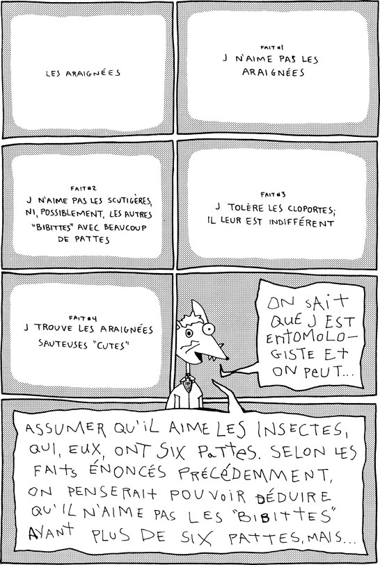 bande dessinée sur les araignées - 23